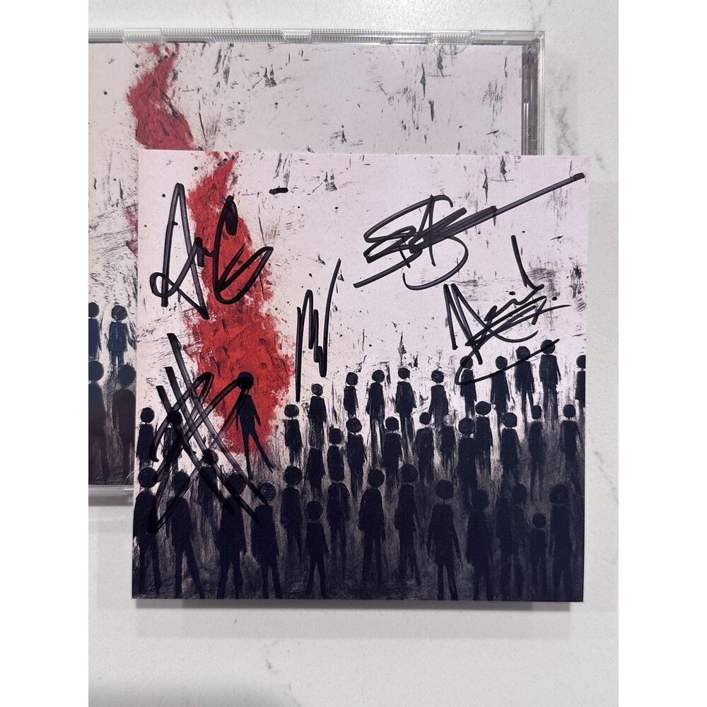 Three Days Grace SIGNED Alienation CD AUTOGRAPHED #1 - Picture 2 of 9
